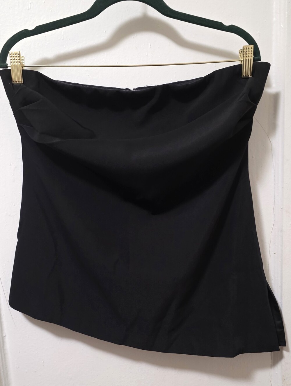 Bardot Black Strapless Black Top Sizr L, US 8
